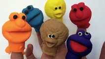 Play Doh Cookie Monster Elmo Ernie Playdough Sesame Street Playdoh Playset