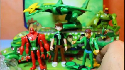 BEN 10 Ceas Omnitrix Proiector Alieni - Camionul Ben 10 si Noile Figurine Ultimate Aliens