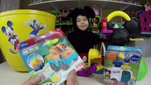 HUGE MICKEY MOUSE WORLDS BIGGEST SURPRISE EGG Minnie Mouse Disney Surprise Eggs Kids Toys Review