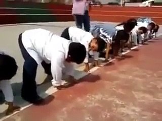 Koşu Yarışında Hile Yapan Şişman Çocuk