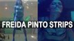 Freida Pinto Strips For Bruno Mars' 'Gorilla'