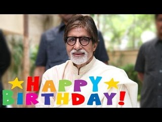 Amitabh Bachchan Interacts With The Media On His Birthday