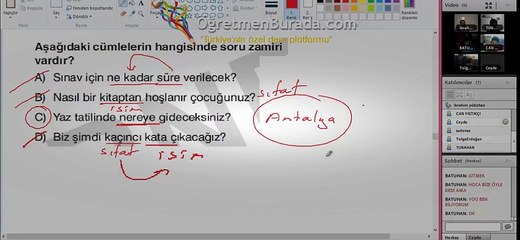 Türkçe Özel Ders | www.ogretmenburada.com