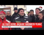 Ak Parti Genel Başkan Yardımcısı Yılmaz, Haserek Kayak Merkezinde Kayak Yaptı