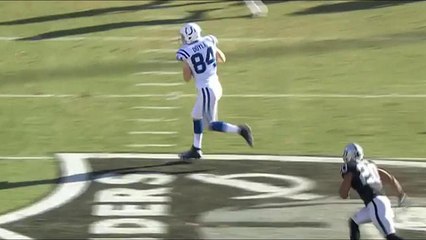 Andrew Luck completes throw to Jack Doyle for 17 yards