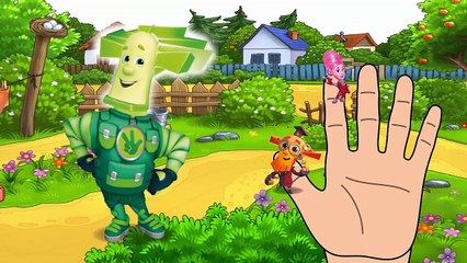 The Fixies in Cartoon Finger Family | Nursery Rhymes For Children | For kids