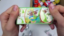 Unboxing Surprise Eggs, Unwrapping Kinder Surprise,Посылка с кучей киндеров.