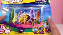 aqua sand mermaid aquarium playset - Magic Sand That Never Gets Wet Unboxing