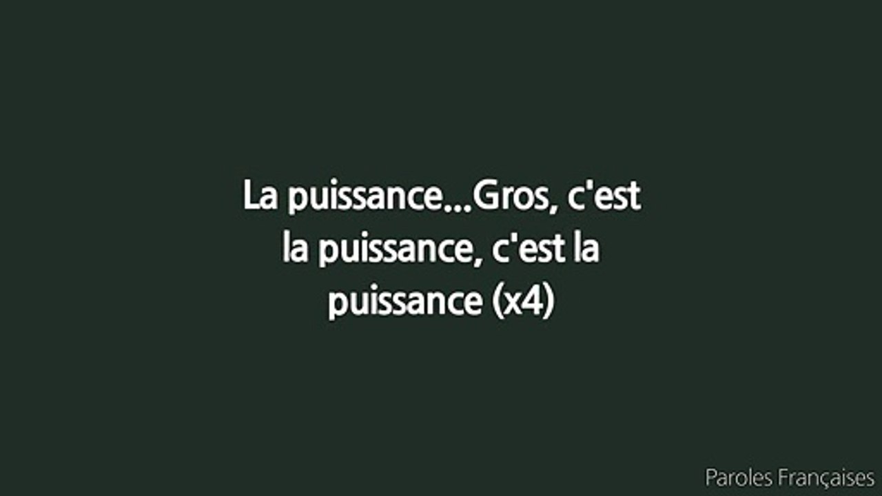 MHD - AFRO TRAP Part. 7 (La Puissance) (Paroles⁄Lyrics)