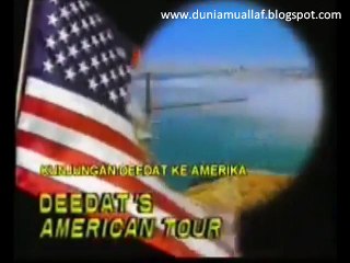 [11] DAKWAH DI AMERIKA, AHMED DEEDAT VS PENDETA SWAGGART׃ “TANYA JAWAB ISLAM - KRISTEN (Q & A).“