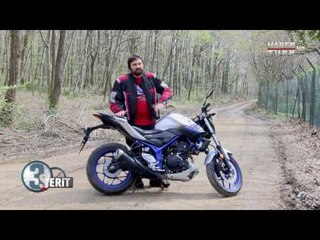 Yamaha MT-25 249cc Test Sürüşü ve Teknik Bilgiler 3 Şerit'te