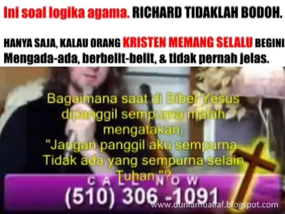 [13] MUALAF BERTANYA TENTANG SEJARAH TRINITAS, Sejarah Yang Sengaja Disembunyikan Gereja -  AHMED DEEDAT