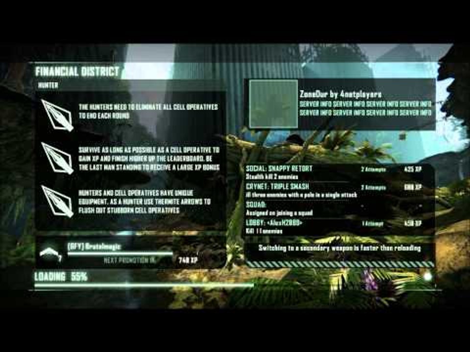 Crysis 3 Multiplayer Game Play Series One Part 1 (Hunter Mode)