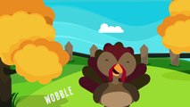 Turkey Song | Thanksgiving Songs for Children | A Turkey Is A Silly Bird