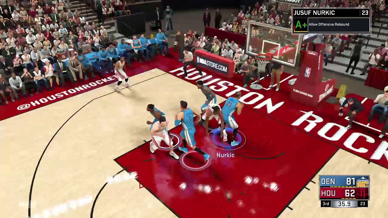 NBA 2K17 Tre Putback