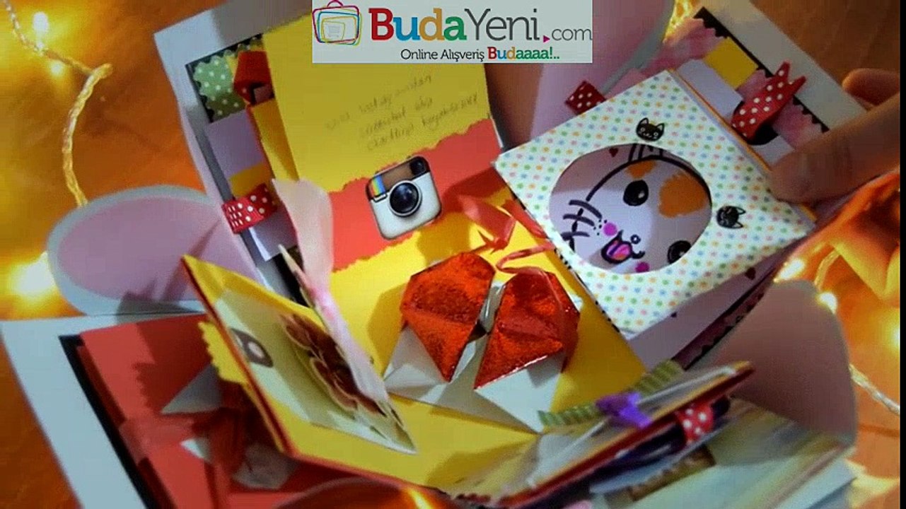 Sevgiliye Hediye - Patlayan Kutu | Exploding Box | www.budayeni.com