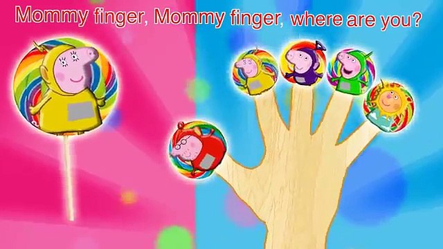 Peppa Pig Teletubbies Lollipop Finger Family / Nursery Rhymes and More Lyrics