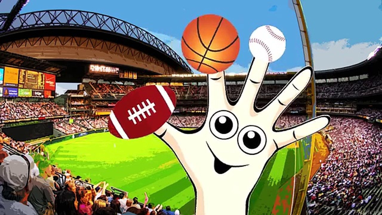 SPORTS BALLS Finger Family | Songs For Kids | Surprise Eggs Animation for Children | Nursery Rhymes