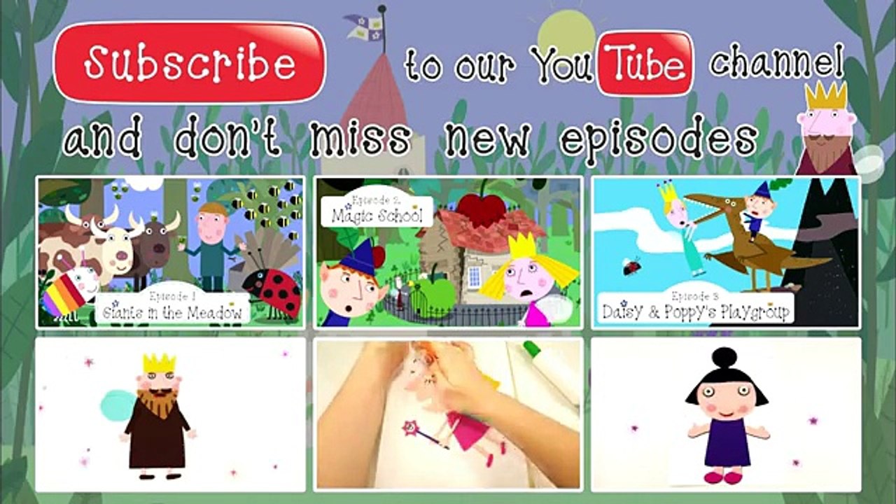 Queen Thistles Day Off & Nannys Plum Nature Lesson Ben and Hollys little kingdom all new english