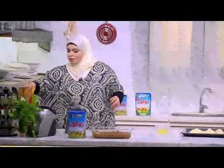 كرواسون بالجبنة  - مهلبية بالتفاح | نجلاء الشرشابي