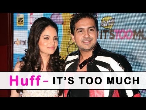Salim Merchant, Pushkar Jog and Armeena Rana Khan At 'Huff- It's Too Much' Music Launch