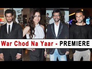 Download Video: Sharman Joshi, Sohail Khan, Soha Ali Khan And Jaaved Jaaferi At 'War Chhod Na Yaar' Premiere