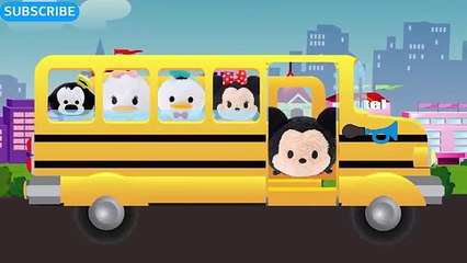 WHEELS ON THE BUS DISNEY MICKEY MOUSE TSUM TSUM DONALD DAISY