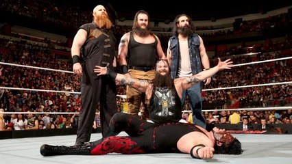 WWE Brock Lesnar & Rock vs Wyatt Family OMG 4 vs 2 Latest Killing Full Match 2016