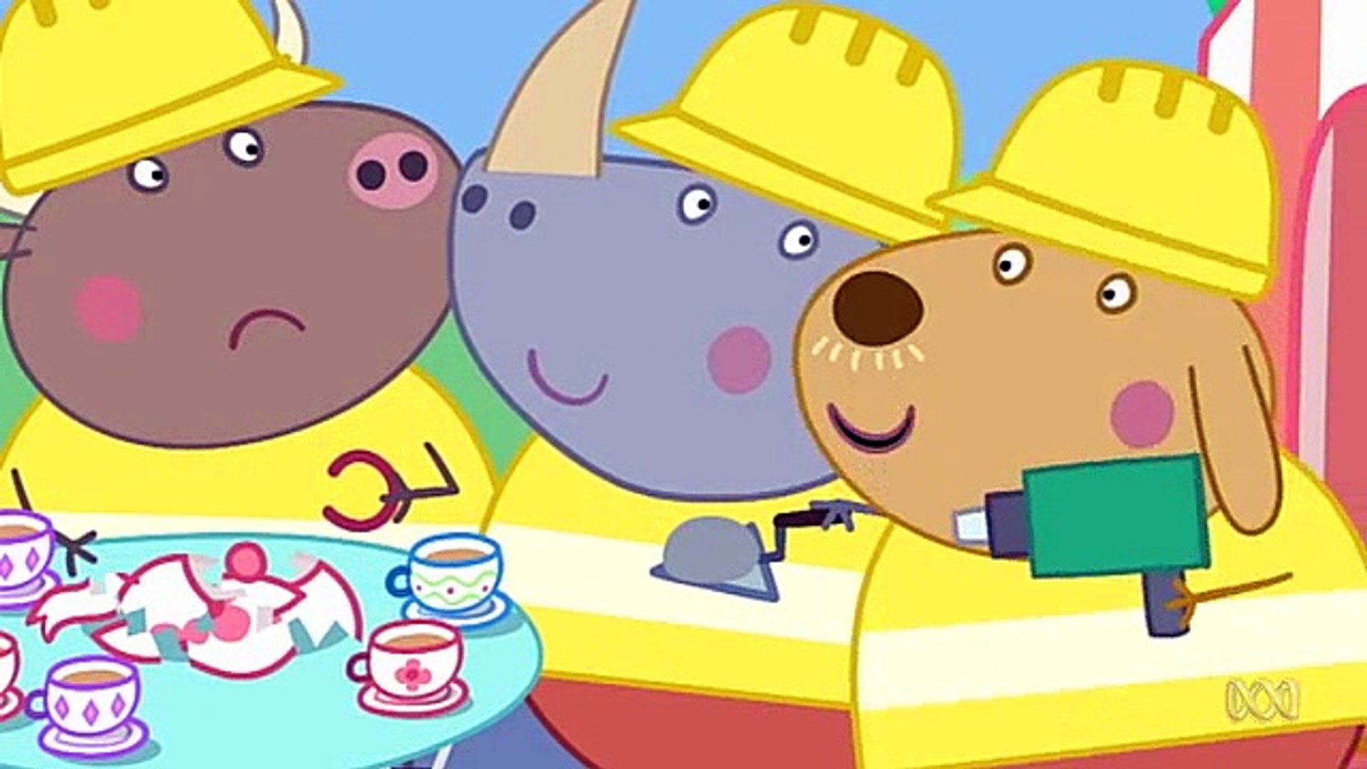 mr bull peppa pig figure