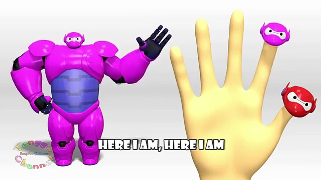 Baymax Big Hero 6 Finger Family | Nursery Rhymes | 3D Animation From TanggoKids Nursery Rhymes