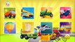 Learning Street Vehicles Names and Sounds for kids - Learn Trucks, Tractors, Cars, Ambulance, Police
