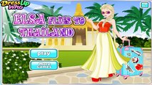 Elsa Flies To Thailand | Best Game for Little Girls - Baby Games To Play