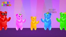 Finger Family (Gummy Bear Vs Jelly) Finger Family | Gummy Bear Finger Family (Jelly)