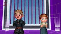 Frozen Little Elsa Rapunzel Kristoff Cartoon | London Bridge Is Falling Down | My ABC Songs