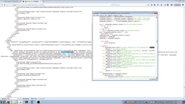 Web Scraping 2 Scraping the SEC Database