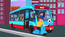 the wheels on the bus | nursery rhymes | kids songs | baby videos