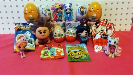 Adventure Time Frozen Kinder Surprise Wreck It Ralph - Surprise Egg & Toy Collector SETC