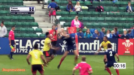France vs Malaysia Men B - 7th World University Rugby 7 Championship 2016 – Swansea