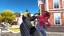 Spiderman Vs Venom And Spiderman Vs Batman Cartoons Finger Family Children Nursery Rhymes