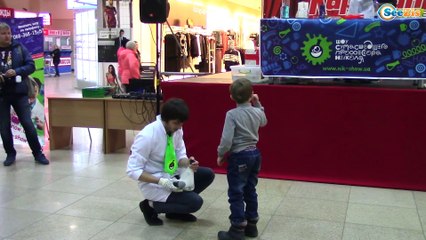 ЩЕНЯЧИЙ ПАТРУЛЬ СКАЙ! Ярослава на Шоу Сумасшедшего Профессора - Опыты для детей! PAW PATROL TOYS