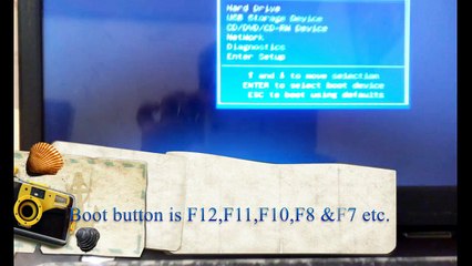 How to install window 8 using pendrive