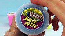 Flarp Noise Putty Surprise Toys Masha and the Bear Angry Birds Minnie Mouse Minions Frozen Elsa Nemo
