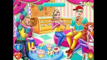Frozen Sisters Anna and Elsa on a Date - Disney Princess Kissing Games For Kids