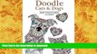 FREE [PDF]  Doodle Cats   Dogs: Adult Colouring Book: Stress Relieving Cats and Dogs Designs for
