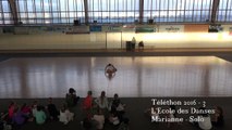 Téléthon 2016 - 03 - Marianne Solo - L'école des danses