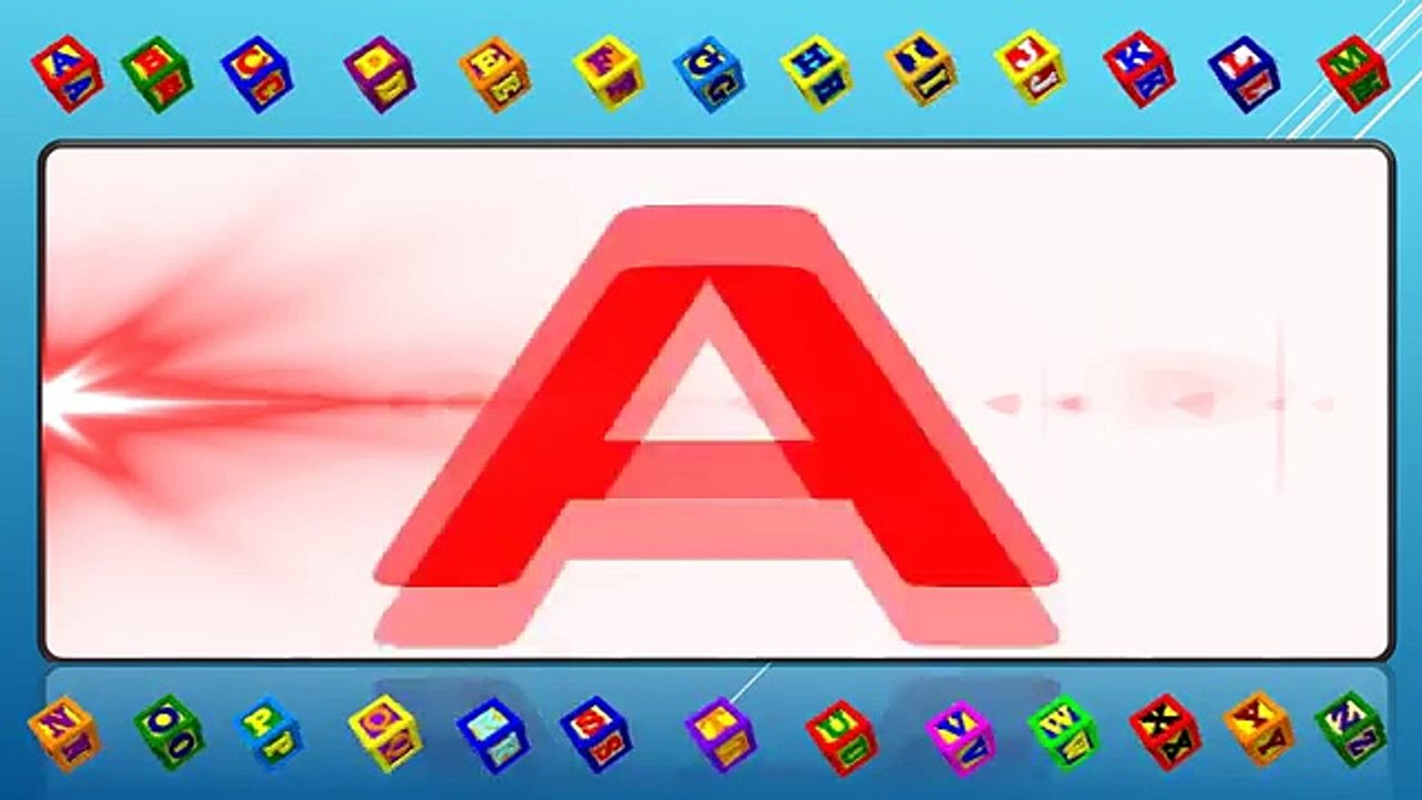 الحروف الهجائية الانجليزية للاطفال - تعليم الاطفال