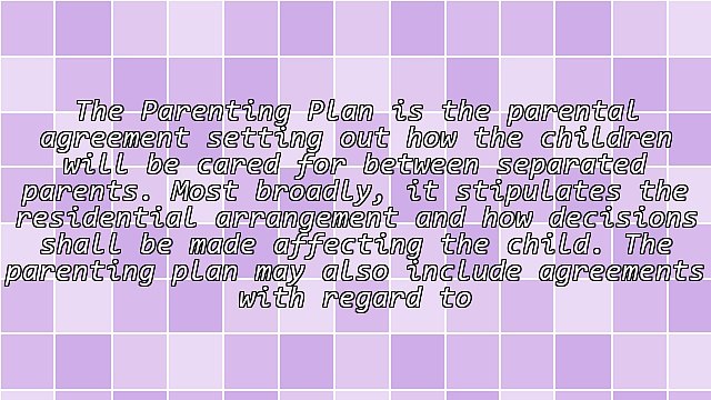 The 7 Strategies for Determining Your Parenting Plan