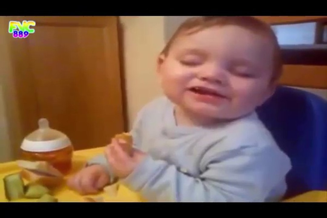 funny baby sleeping