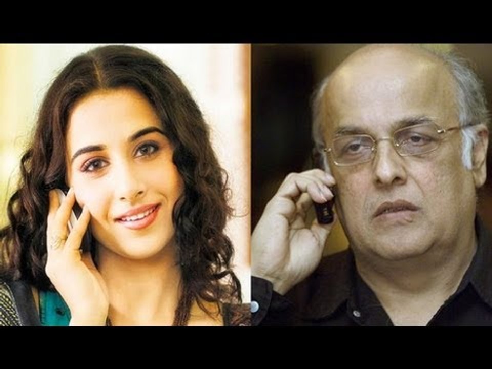 When Vidya Balan Called Mahesh Bhatt Post Midnight...