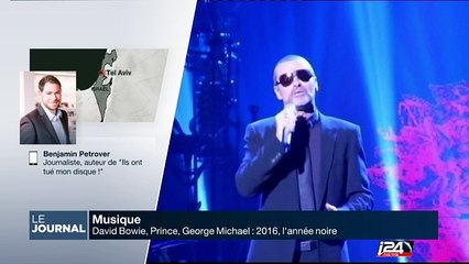 Georges Michael, David Bowie, Prince : 2016, l'année noire